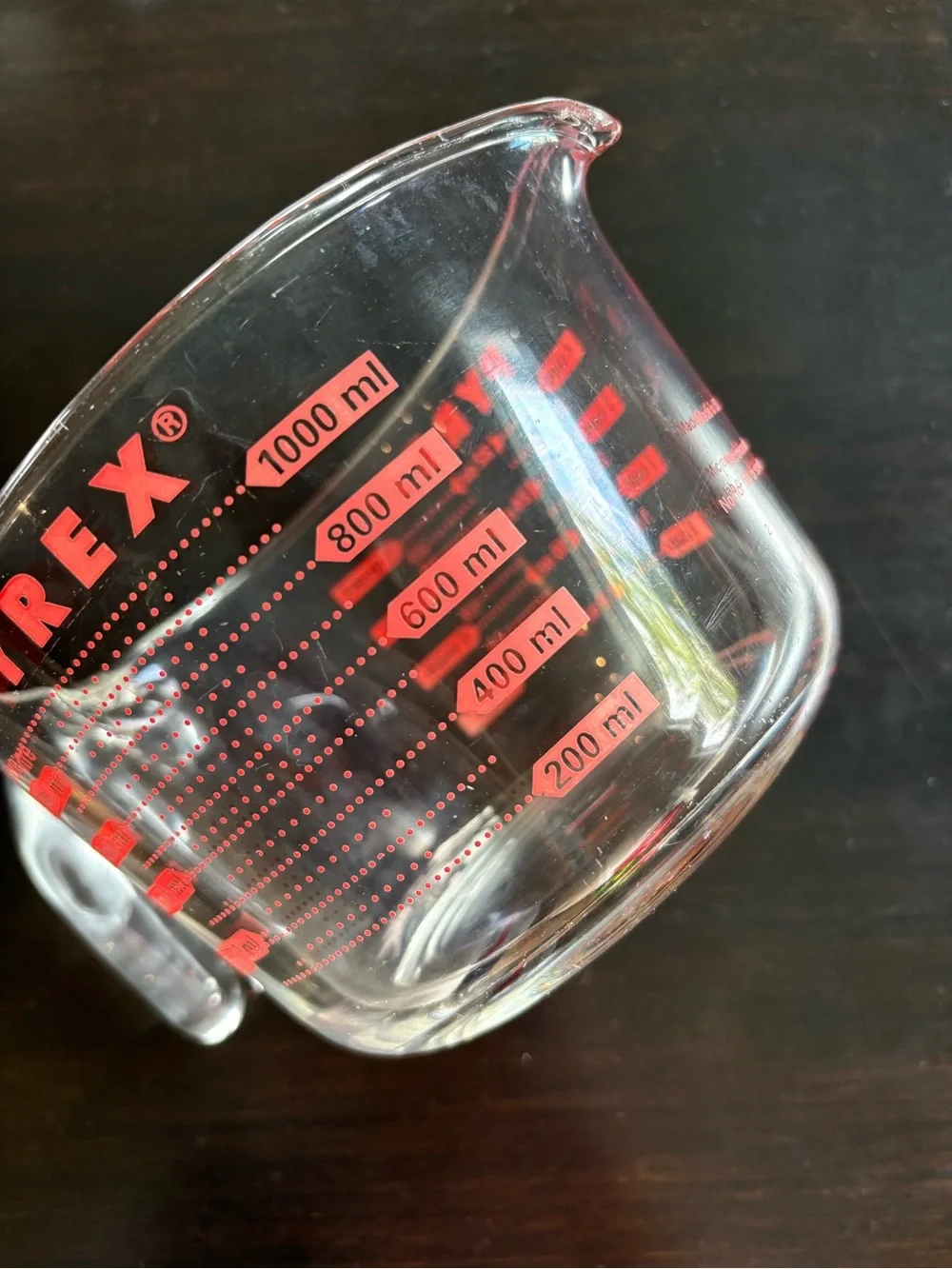 Pyrex item has